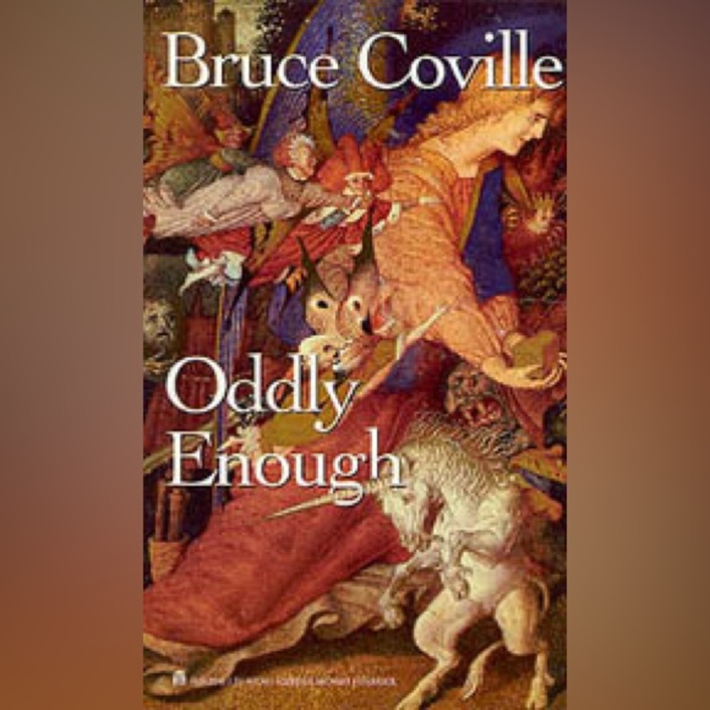Oddly enough Paperback Book by Bruce Coville (SIGNED)